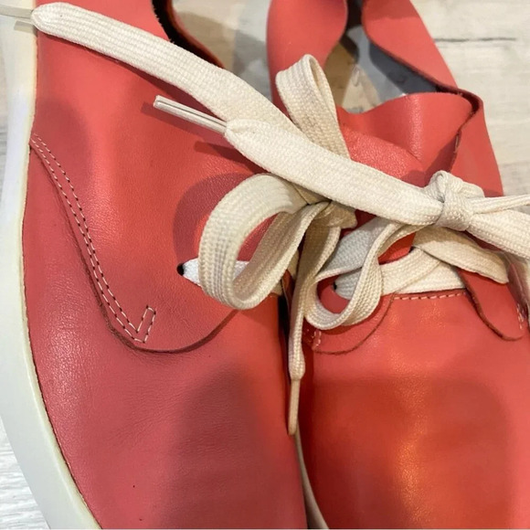 Kiss Kiss Italy Shoes Pink Soft Upper Italian Leather 235cm Size 7 - Picture 9 of 15